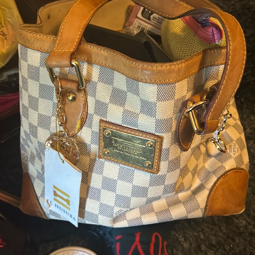 Louis Vuitton Damier Azur Hampstead Tote PM